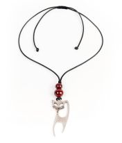 Stylish necklace - Coral