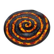 Hand-made ceramic painted plate