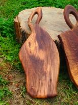 Hand-made wooden tray