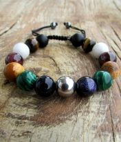  Bracelet - Natural stones