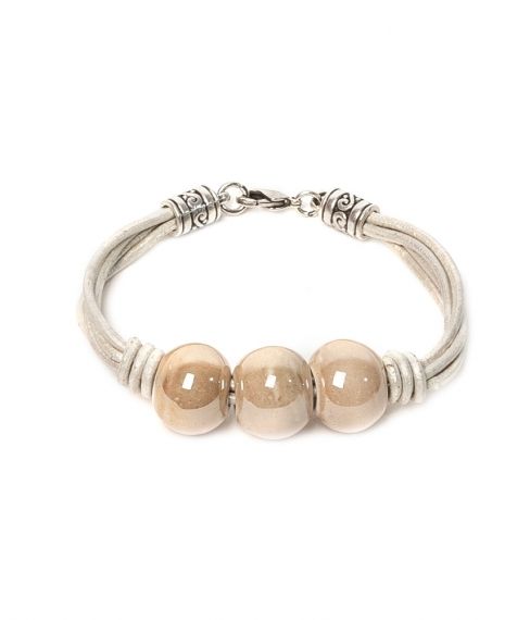 CERAMIC BALLS BRACELET