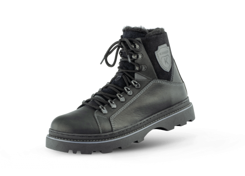 BLACK MEN'S WINTER BOOTS