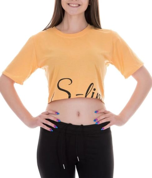 ДАМСКA ТЕНИСКА CROP TOP 2