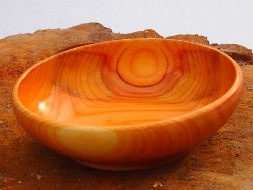 Hand-made wooden bowl 