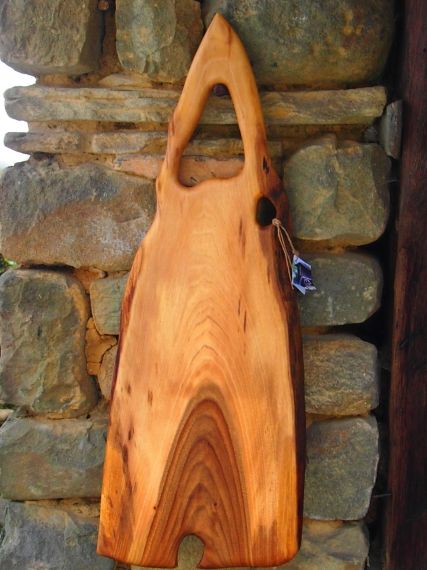 Hand-made wooden tray
