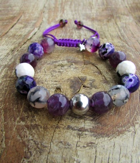 Stylish hand-made bracelet