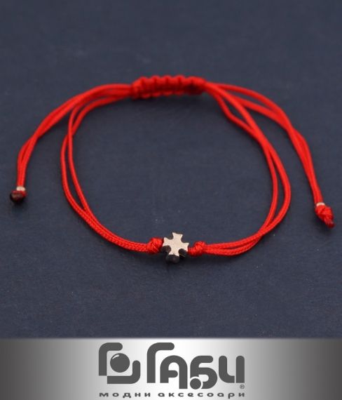 Червена гривна - Кръст