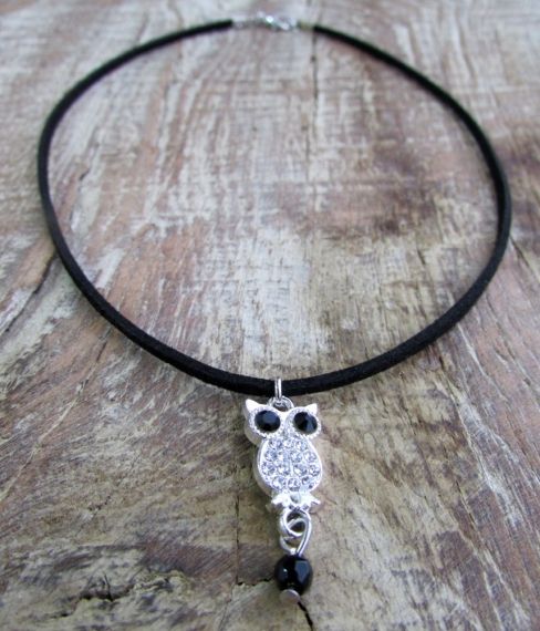 Baby Owl necklace for children