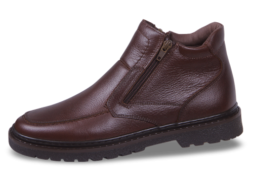 MEN'S WINTER BOOTS FROM BROWN SHAGREN WITH TWO ZIPPERS