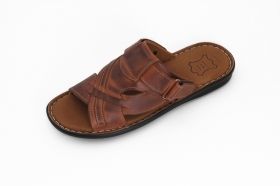 Men’s brown slippers