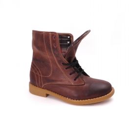 Women’s brown - golden sports boots 