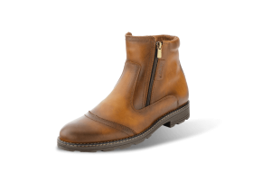 MEN SUEDE SHOES WITH DECORATIVE STITCHING