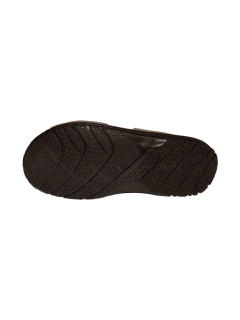 Men’s slippers of brown genuine leather