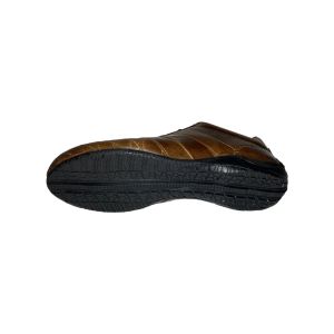 МЪЖКИ СПОРТНИ ОБУВКИ ОТ ЕСТЕСТВЕНА КОЖА В КАФЯВО