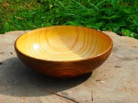 Hand-made wooden bowl 