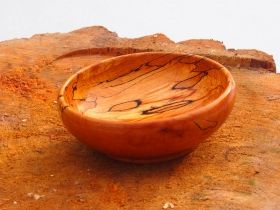 Hand-made wooden bowl