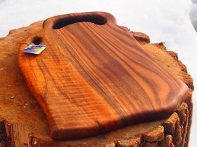 Hand-made wooden tray