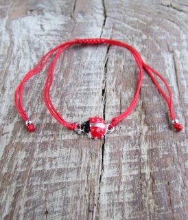 Red Bracelet - Lady Bird