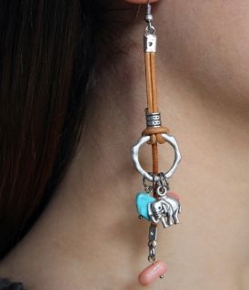 Funny earrings - Elephant