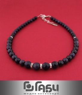 Necklace of sunny aventurine