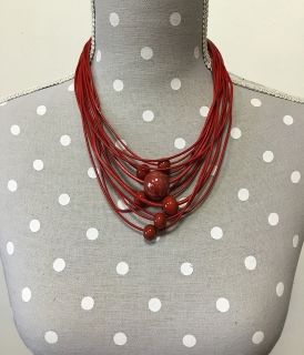 Hand-made multi-rows necklace