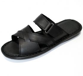 Men’s genuine leather slippers