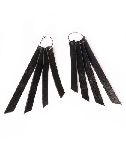 Обеци от кожа Maya