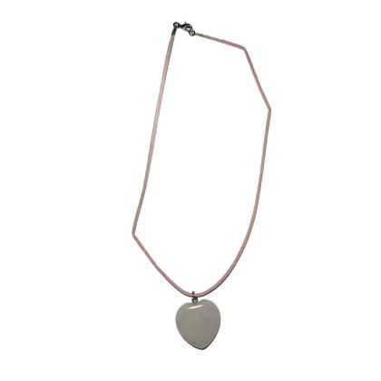 Stylish necklace of velour