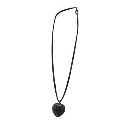Stylish necklace of velour