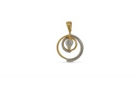 Златен медальон