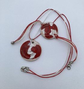  Red Bracelet - Heart with an eye