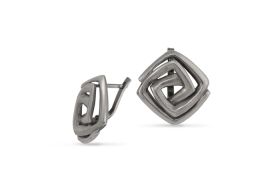 Сребърни обеци	