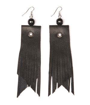 Обеци от кожа - Onyx