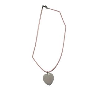 Stylish necklace of velour