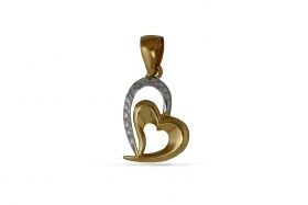Златен медальон - Вплетени сърца